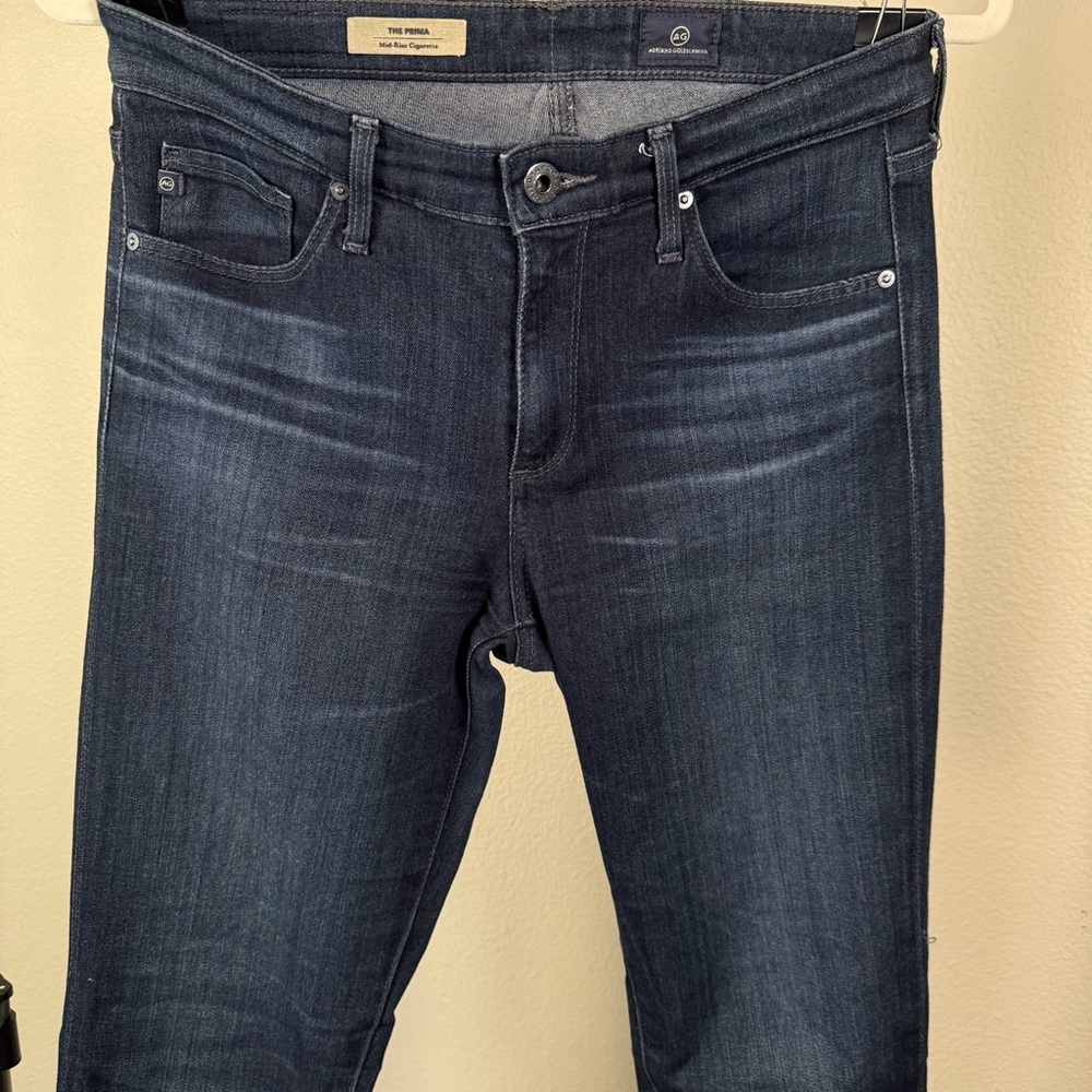 AG The Prima : Women’s Mid-Rise Cigarette Jeans